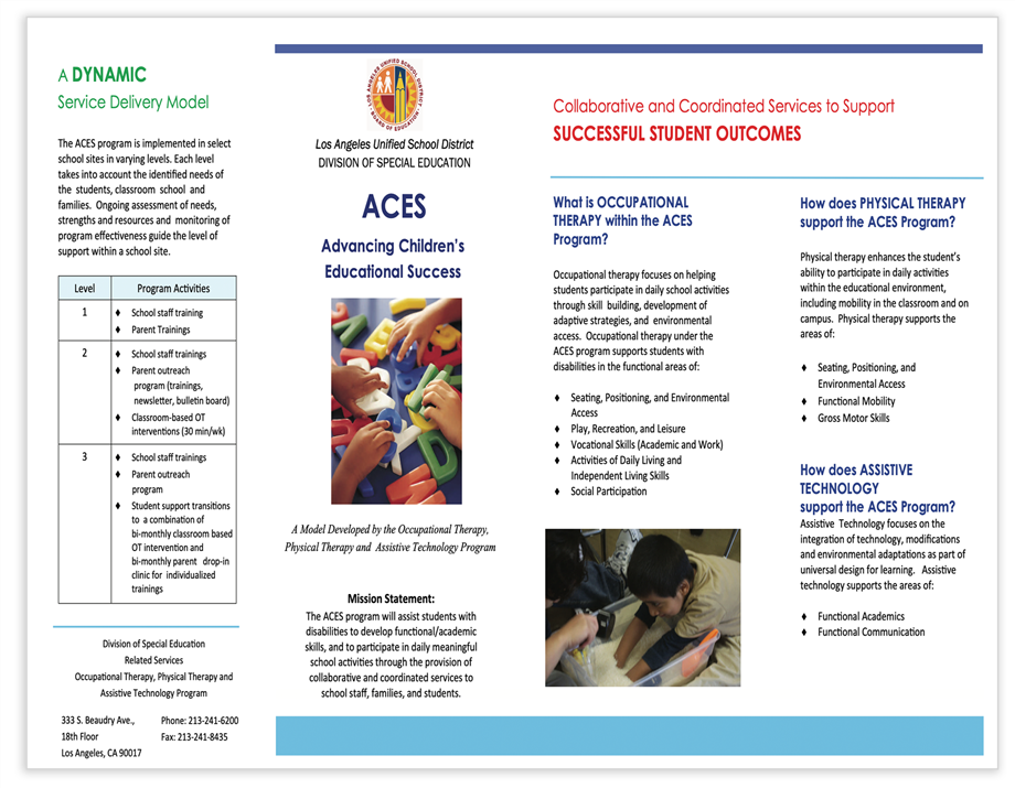 ACES brochure image