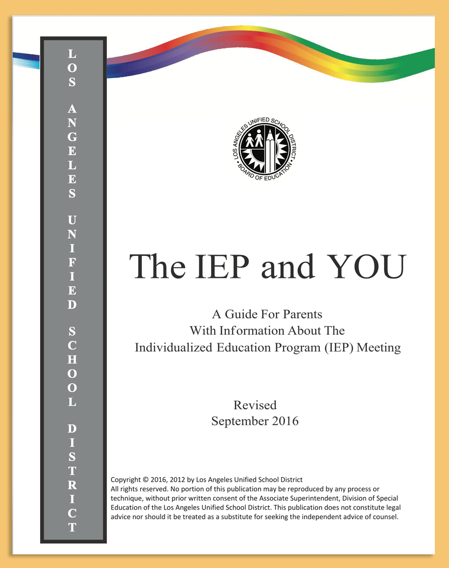 IEP and YOU 