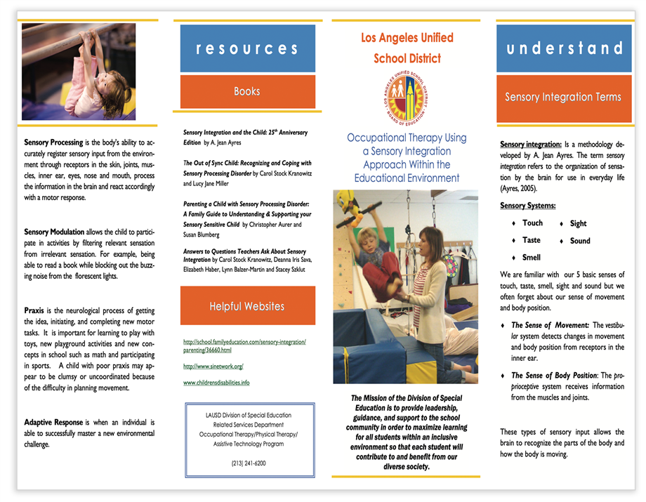 Sensory Integration flyer image