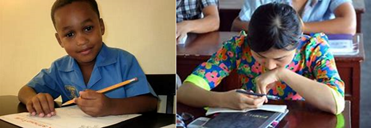 Images of Children Learning 