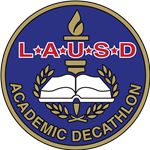 Logo for LAUSD Academic Decathlon 
